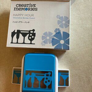 Creative Memories Happy Hour Decorative Border Punch New in Box